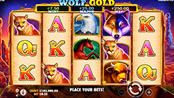 Wolf Gold demo-peli