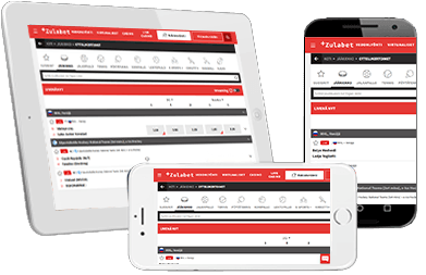 ZulaBetin pelejä mobiililaitteiden näytöillä.