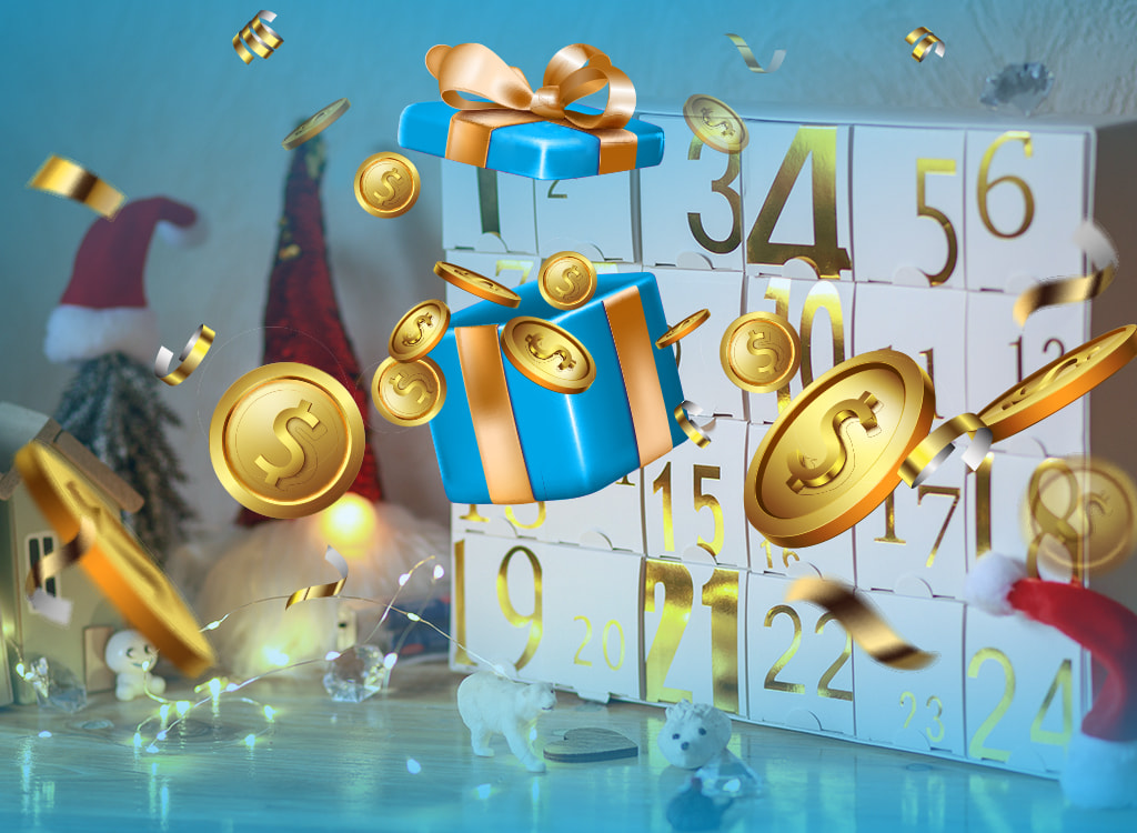 Nettikasinoiden joulukalenterit